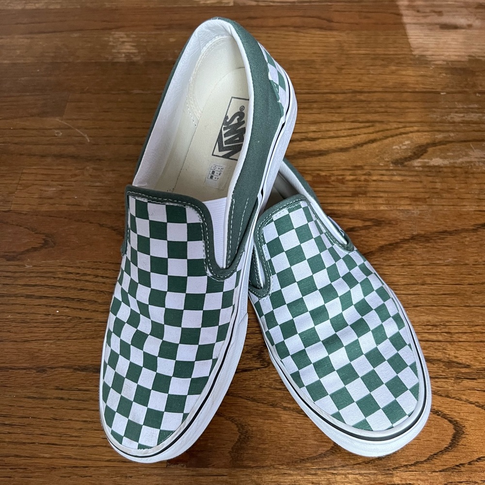 Checkered Vans